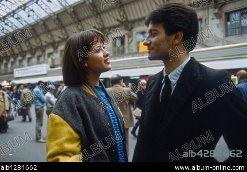 L'Amour braque. Mad Love. Year: 1985 France. Director: Andrzej Zulawski. Sophie Marceau, Francis Huster. . Shooting picture. Production company: Sara Films.