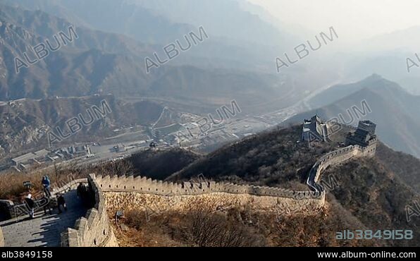 The Great Wall of China, Juyongguan, Beijing, China, Asia.