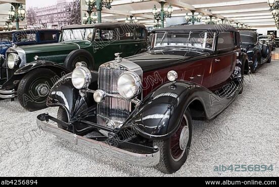 Horch, Cabriolett Type 670 built in Germany, 1932, Schlumpf Collection, National Museum, National Automobile Museum, Mulhouse, Alsace, France, Europe.