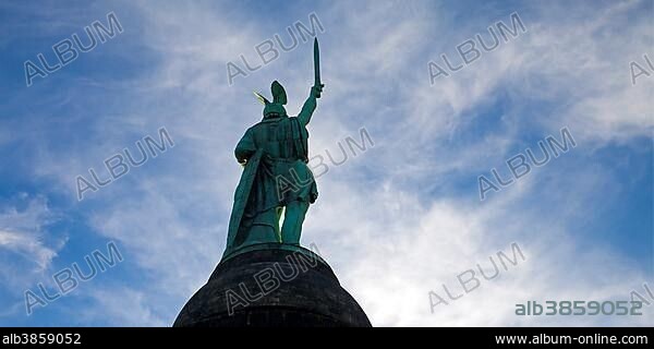 Hermannsdenkmal monument, Detmold, Ostwestfalen-Lippe, North Rhine-Westphalia, Germany, Europe.
