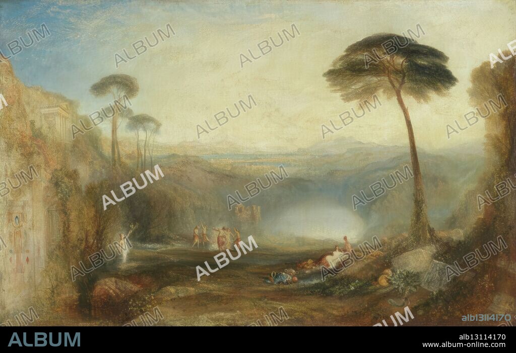 Joseph Mallord William Turner/ The Golden Bough, 1834. Oil paint on canvas
104,1 x 163,8 cm.