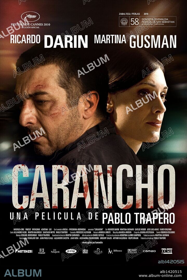 Poster de CARANCHO, 2010, dirigida por PABLO TRAPERO. Copyright FINE CUT.