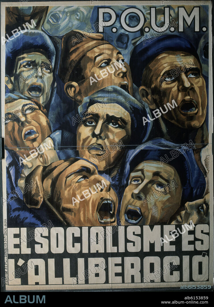CARTEL DE EL SOCIALISMO ES LA LIBERTAD.