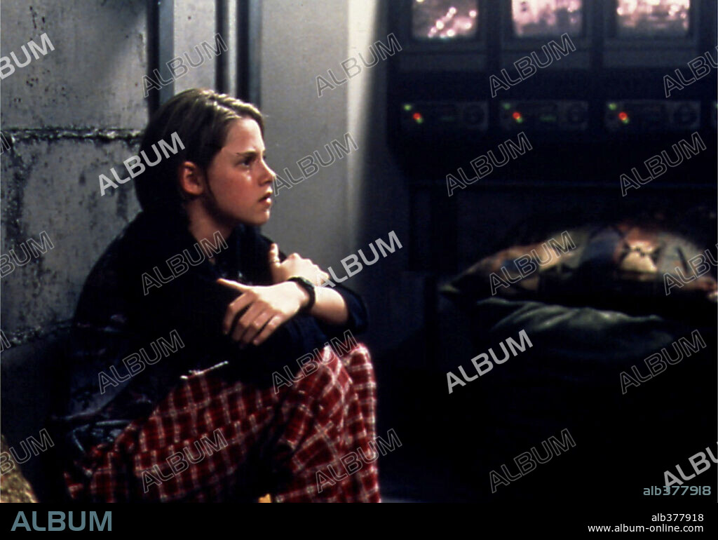 KRISTEN STEWART en LA HABITACIÓN DEL PÁNICO, 2002 (PANIC ROOM), dirigida por DAVID FINCHER. Copyright COLUMBIA PICTURES.