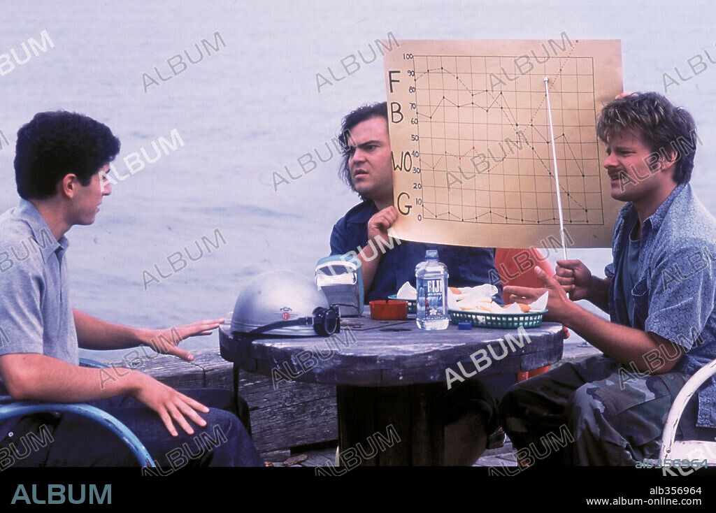 JACK BLACK, JASON BIGGS and STEVE ZAHN in SAVING SILVERMAN, 2001, directed by DENNIS DUGAN. Copyright COLUMBIA PICTURES / LEDERER, JOSEPH.