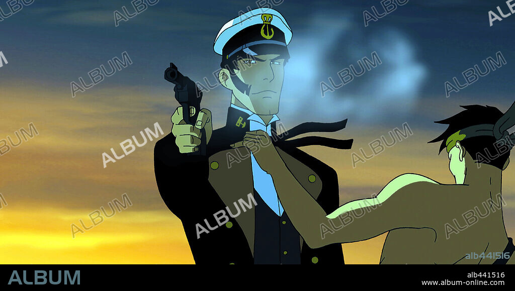 CORTO MALTÉS: LA PELICULA, 2002 (CORTO MALTESE: LA COUR SECRETE DES ARCANES), dirigida por PASCAL MORELLI. Copyright MK2 PRODUCTIONS.