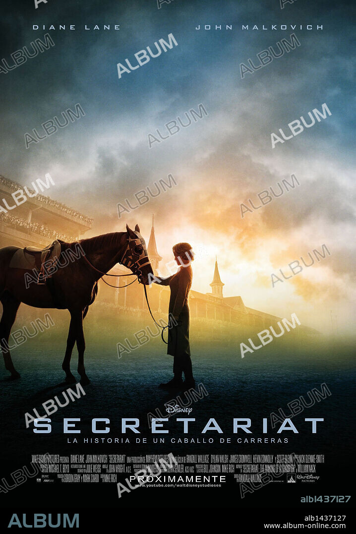 Affiche de SECRÉTARIAT, 2010, réalisé par RANDALL WALLACE. Copyright WALT DISNEY PICTURES.