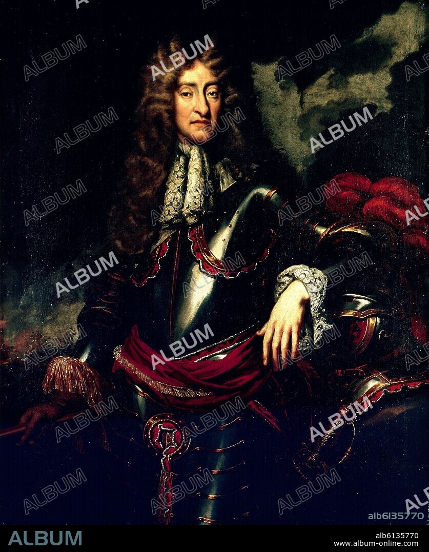JAIME II REY DE INGLATERRA (1633-1701).