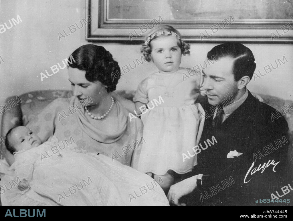 Another Daughter for Crown Prince of Sweden's Son.Princess Sibylla, wife of Prince Gustav Adolf, Eldest son of the Crown Prince of Sweden, gave birth to a daughter last night at Haga Castle, Stockholm. The Prince and Princess now have three daughters. The Prince is a grandson of the Duke of Connaught and was married in 1932.O.P.S. Princess Sibylla of Sweden, with her two daughters Princess Margaretha (Standing) and Princess Bergitta. June 03, 1938. (Photo by Keystone).