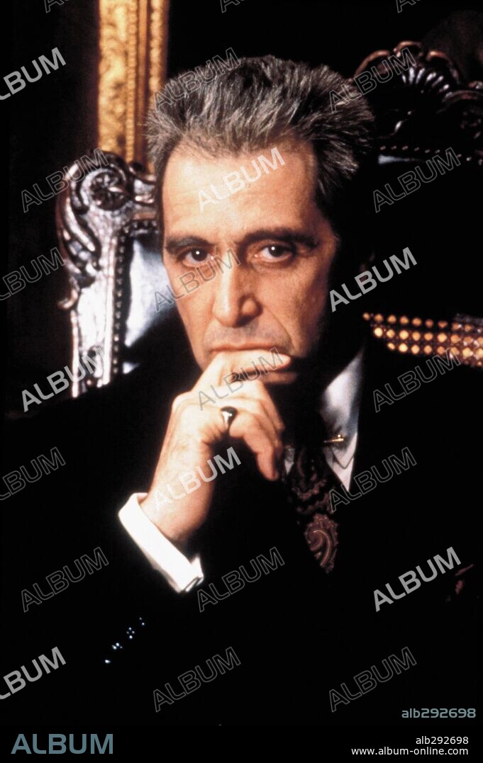 AL PACINO en EL PADRINO III, 1990 (THE GODFATHER PART III), dirigida por FRANCIS FORD COPPOLA. Copyright PARAMOUNT PICTURES.