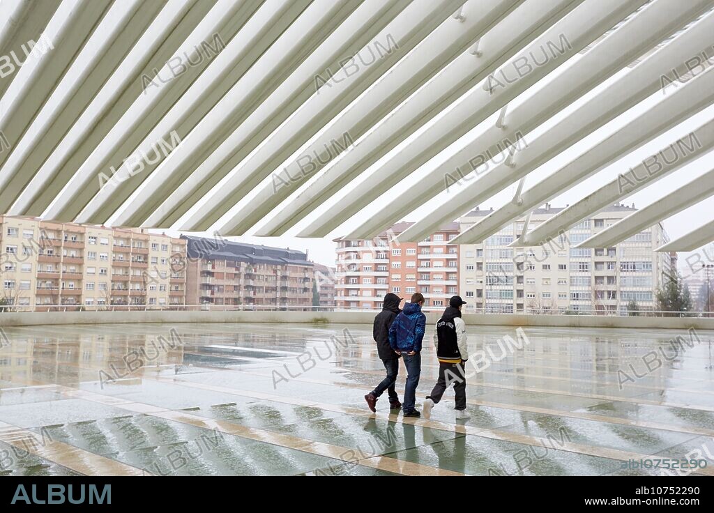Palacio de Congresos (Conference and Exhibition centre), Conference and Exhibition centre, by Santiago Calatrava. Oviedo, Asturias, Spain.