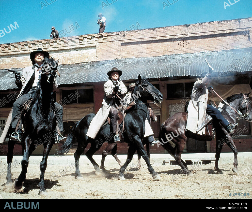 STACY KEACH en FORAJIDOS DE LEYENDA, 1980 (THE LONG RIDERS), dirigida por WALTER HILL. Copyright UNITED ARTISTS.