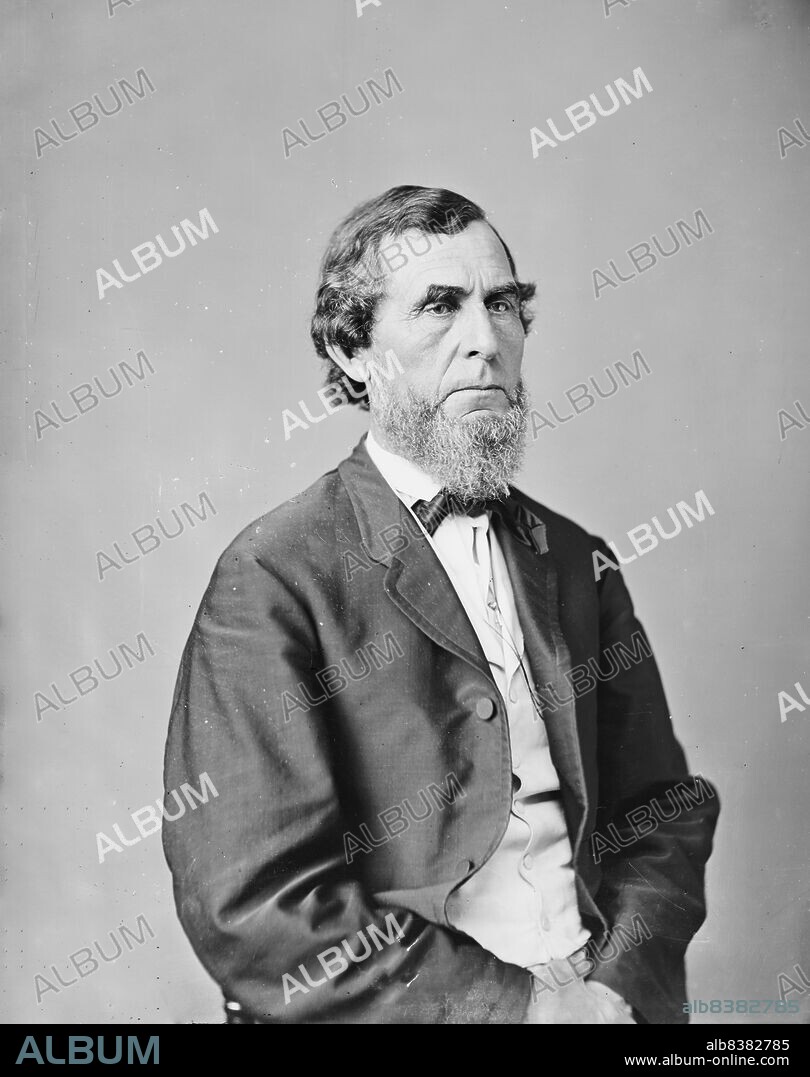 Columbus Delano, Hon. of Ohio, between 1865 and 1880. Delegate to Republican National Convention at Chicago in 1860. Seconded the nomination of Abraham Lincoln as a candidate for President. U.S. State Commissary General of Ohio in 1861. [Politician, lawyer, rancher, banker, statesman].