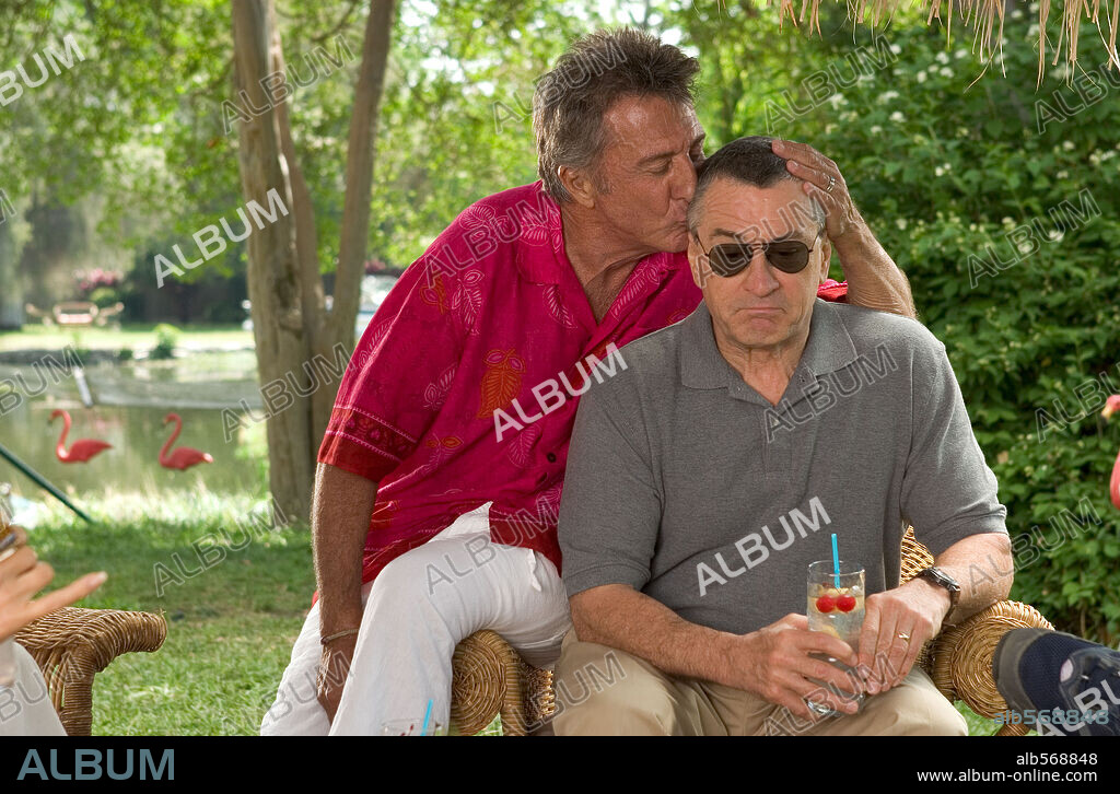 DUSTIN HOFFMAN en LOS PADRES DE ÉL, 2004 (MEET THE FOCKERS), dirigida por JAY ROACH. Copyright DREAMWORKS / BENNETT, TRACY.