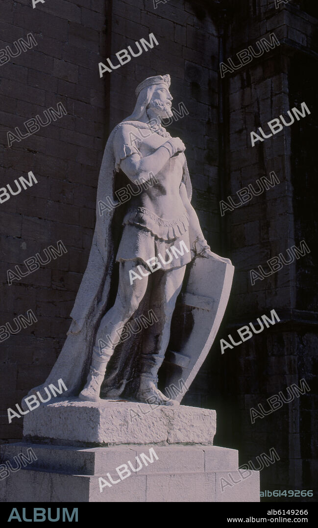 VÍCTOR HEVIA GRANDA. ALFONSO II EL CASTO - 1942.