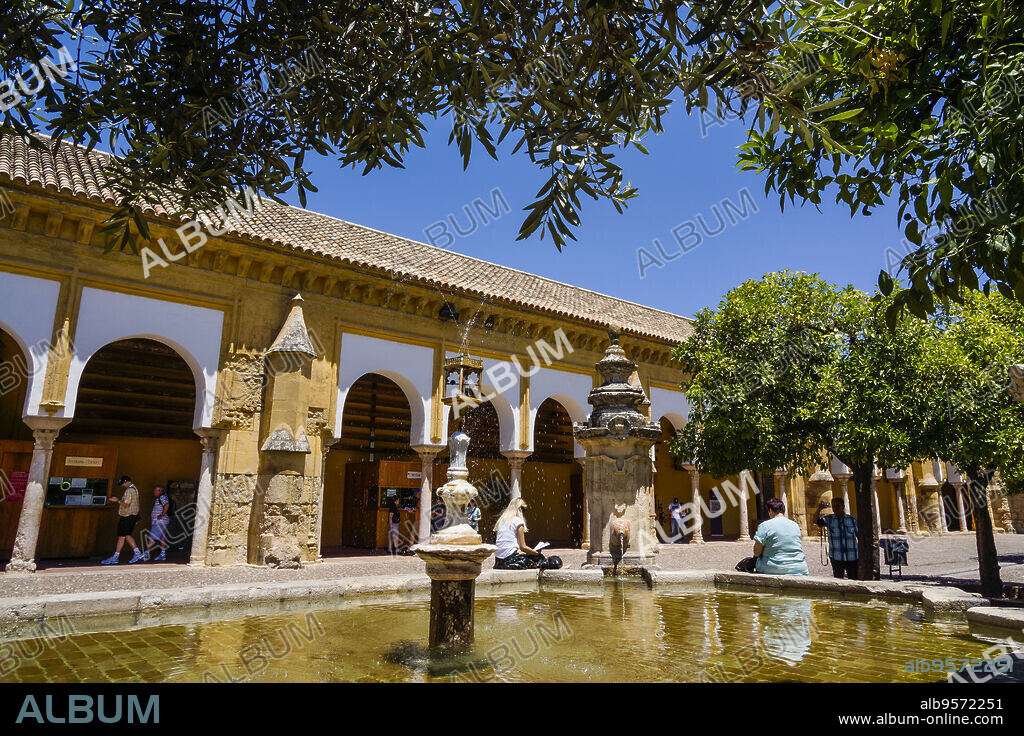 patio de los naranjos, Mezquita-catedral de Córdoba, Andalucia, Spain.