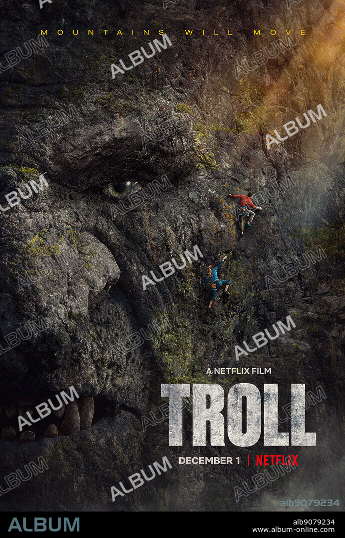 Poster de TROL, 2022 (TROLL), dirigida por ROAR UTHAUG. Copyright Motion Blur Films.