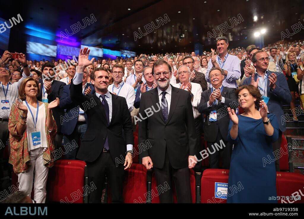 Madrid, 21/07/2018. 19 Congreso Nacional Extraordinario del PP en el Hotel Marriott, con la elección del nuevo presidente del partido. Foto: Jaime García ARCHDC.