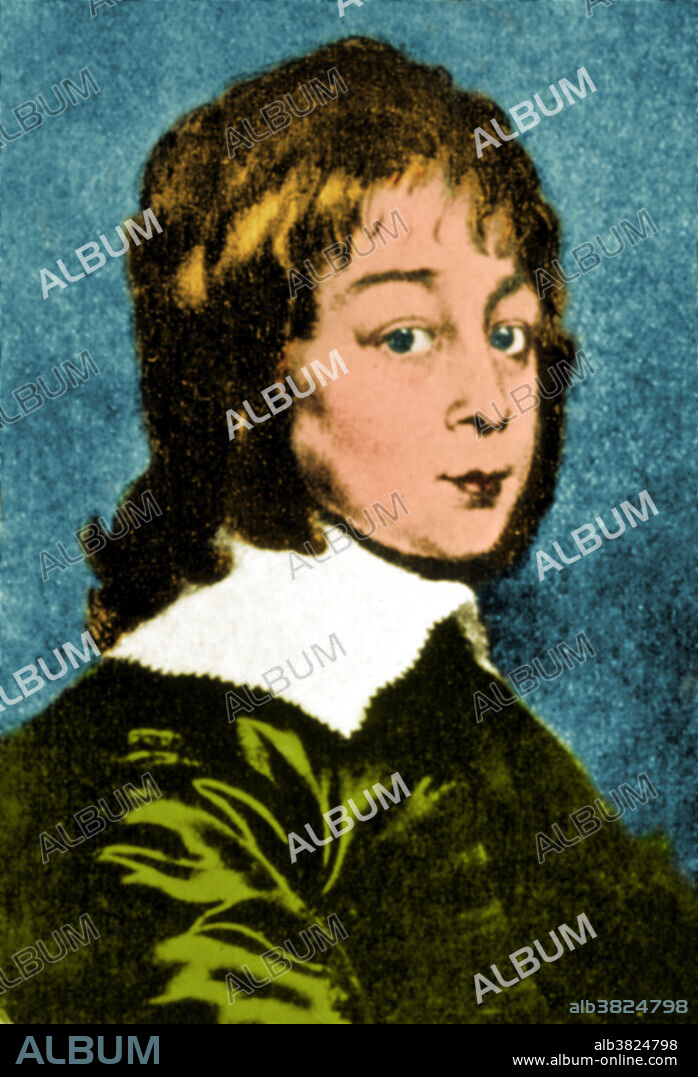 Young Christiaan Huygens, 1640