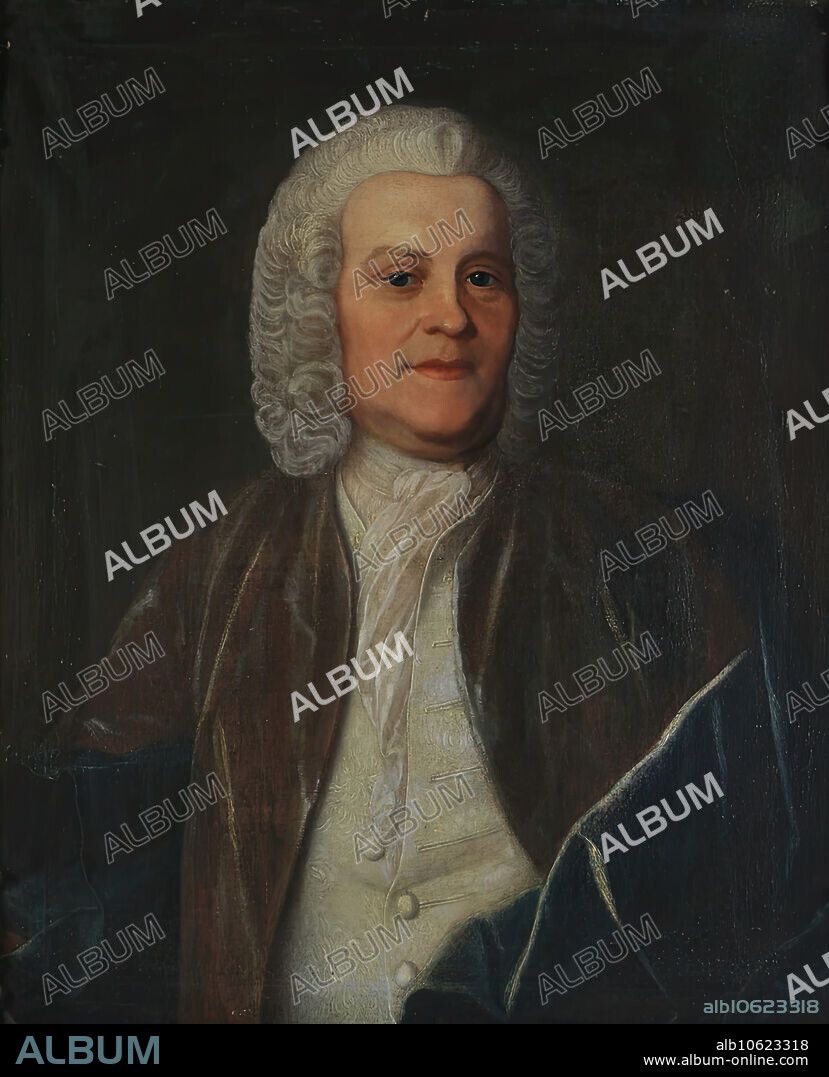 JOHAN JOACHIM STRENG. Nicolaus Sanderhielm, (c1730s).