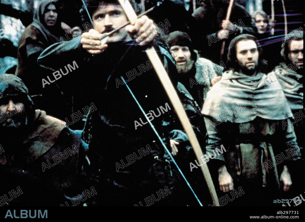 PATRICK BERGIN in ROBIN HOOD, 1991, directed by JOHN IRVIN. Copyright 20TH CENTURY FOX.