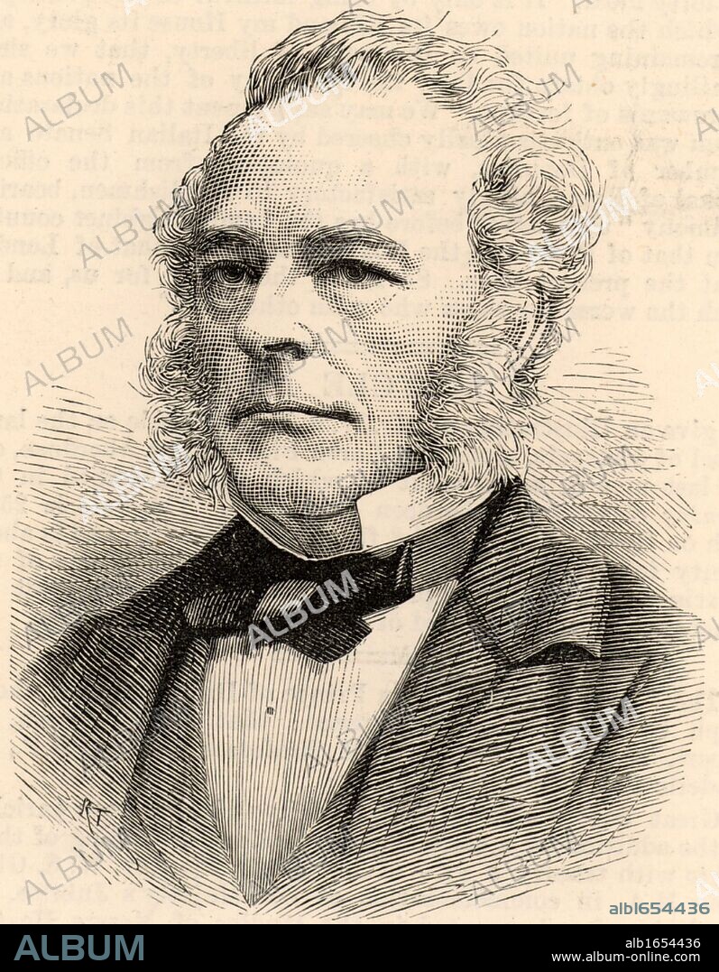 George Gabriel Stokes (1819-1903) British mathematical physicist born in County Sligo, Ireland. Lucasian professor of mathematics at Cambridge University, England (1849-1903). President of the British Association for the Advancement of Science (1869).  (Photo by: Universal History Archive/UIG via Getty Images).