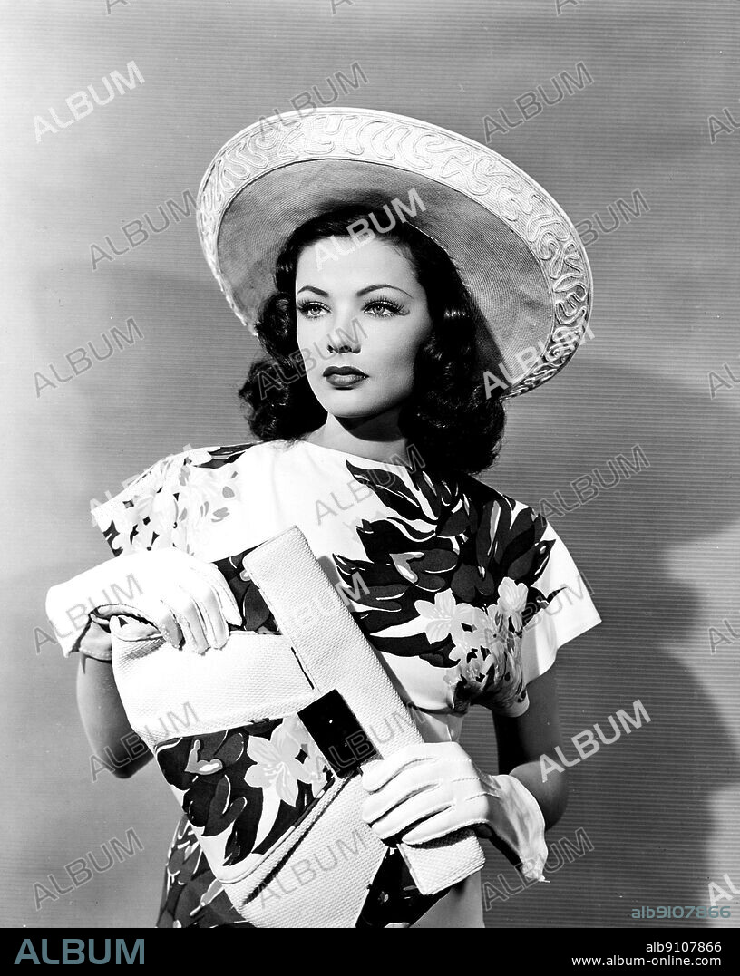 GENE TIERNEY in THUNDER BIRDS: SOLDIERS OF THE AIR, 1942, directed by WILLIAM A. WELLMAN. Copyright 20TH CENTURY FOX.