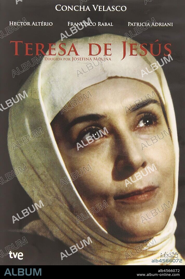 CONCHA VELASCO en TERESA DE JESUS, 1984, dirigida por JOSEFINA MOLINA. Copyright TVE.