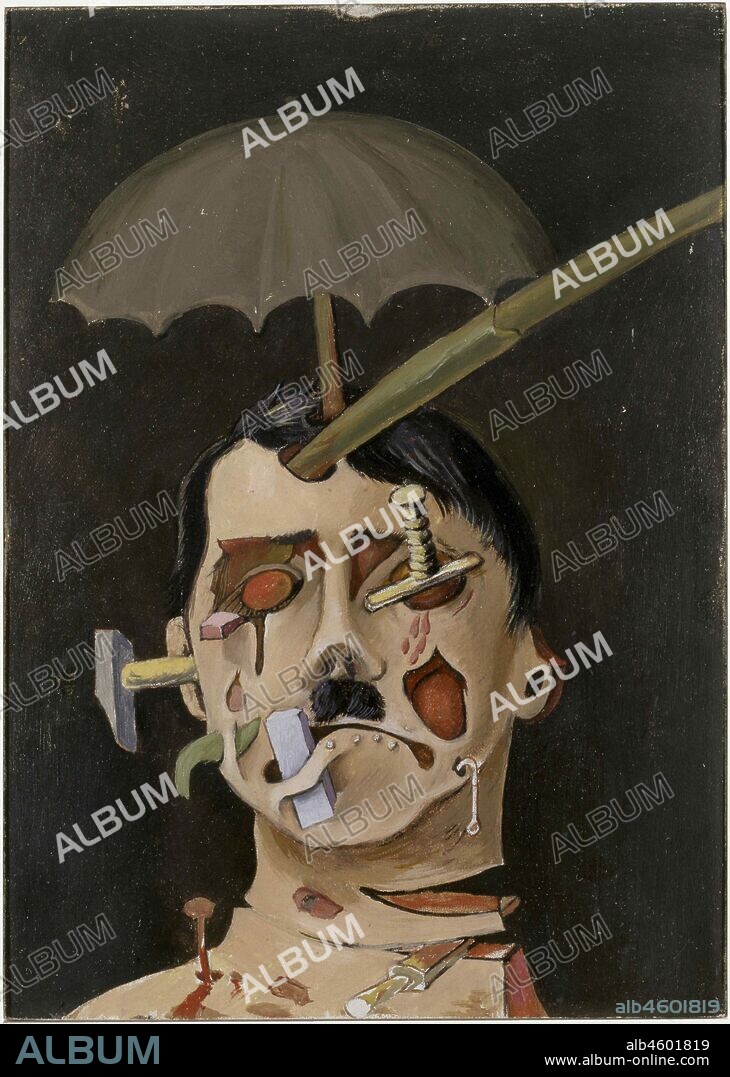 VICTOR BRAUNER. Hitler.