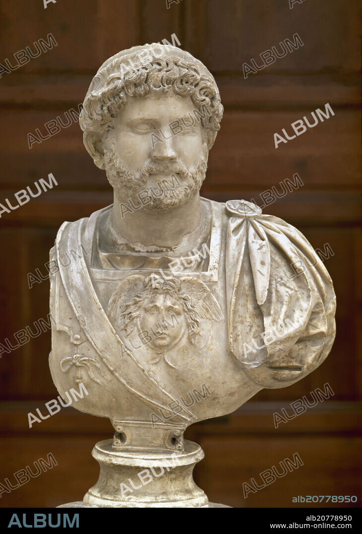 BUSTO DE ADRIANO(73/138 DC)-ARTE ROMANO S II.