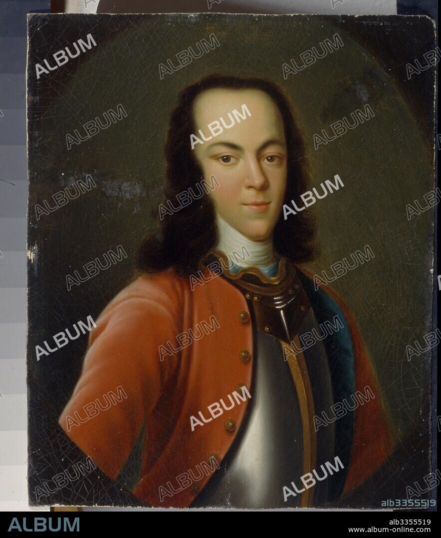 ANONYMOUS, 18TH CENTURY. Portrait of Tsarevich Alexei Petrovich of Russia (1690-1718).