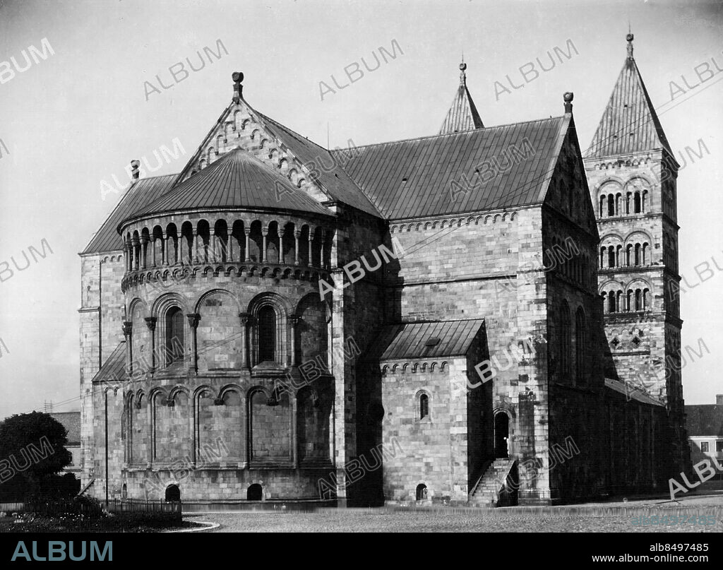 Lund 1923-09-16. Lunds domkyrka . Foto: SvD / TT / kod 12014.