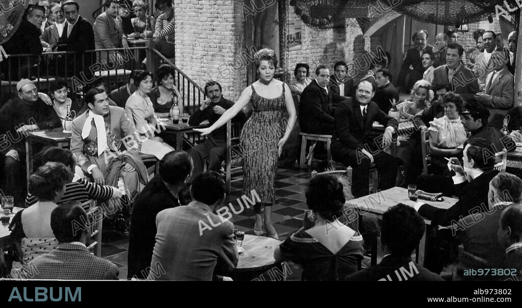 SARA MONTIEL en MI ULTIMO TANGO, 1960.