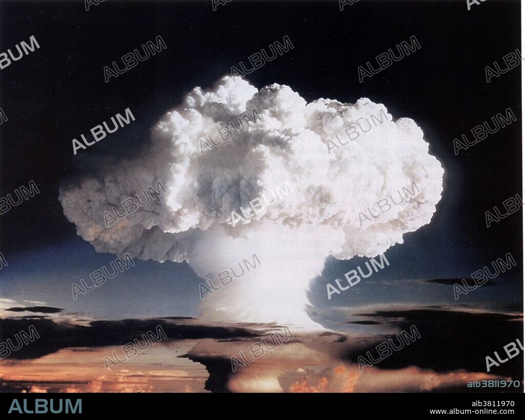 Operation Ivy was the eighth series of American nuclear tests. Its purpose was to help upgrade the U.S. arsenal of nuclear weapons in response to the Soviet nuclear weapons program. The two explosions were staged in late 1952 at Eniwetok Atoll in the Pacific Proving Ground in the Marshall Islands. The first Ivy shot, Mike, was the first successful full-scale test of a multi-megaton thermonuclear weapon (hydrogen bomb) using the Teller-Ulam design. Unlike later thermonuclear weapons, Mike used deuterium as its fusion fuel, maintained as a liquid by an expensive and cumbersome cryogenic system. It was detonated on Elugelab Island on October 31, 1952, yielding 10.4 megatons, almost 500 times the yield of the bomb dropped on Nagasaki. Eight megatons of the yield was from fast fission of the uranium tamper, creating massive amounts of radioactive fallout. The detonation left an underwater crater 6,240 feet wide and 164 feet deep where Elugelab Island had been.