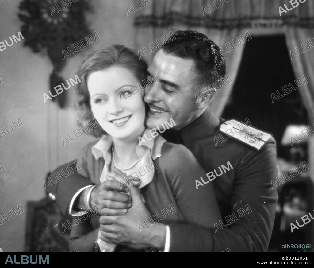 GRETA GARBO (1905-1990).Née Greta Louisa Gustafsson. Swedish-born American actress. Garbo and John Gilbert in a scene from 'Love', the silent film version of 'Anna Karenina,' 1927.