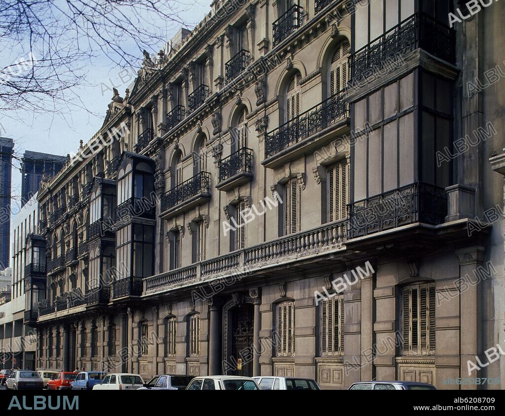 EDIFICIOS DEL PASEO DE LA CASTELLANA 9 Y 11.