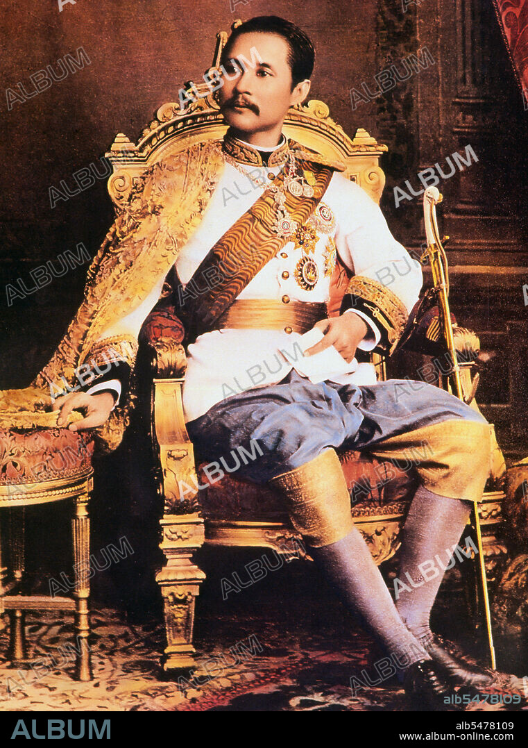 Phra Bat Somdet Phra Poramintharamaha Chulalongkorn Phra Chunla Chom Klao Chao Yu Hua, or Rama V (20 September 1853 – 23 October 1910) was the fifth monarch of Siam under the House of Chakri. He is considered one of the greatest kings of Siam. His reign was characterized by the modernization of Siam, immense government and social reforms, and territorial cessions to the British Empire and French Indochina. As Siam was threatened by Western expansionism, Chulalongkorn, through his policies and acts, managed to save Siam from being colonized. All his reforms were dedicated to Siam’s insurance of survival in the midst of Western colonialism, so that Chulalongkorn earned the epithet Phra Piya Maharat  - The Great Beloved King.