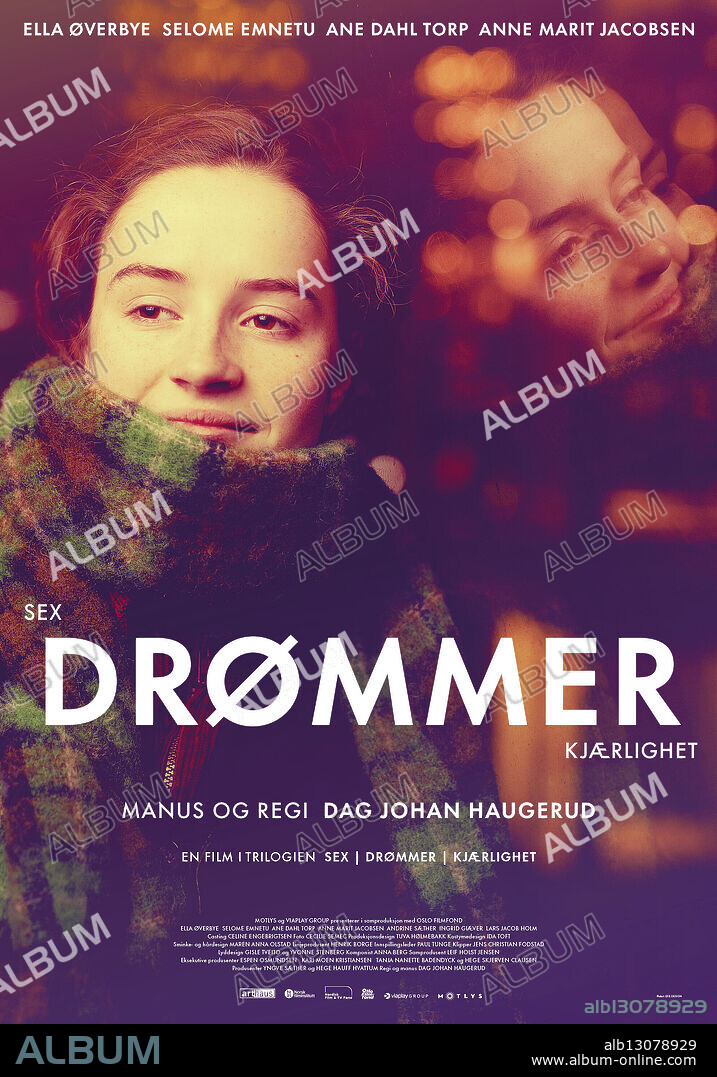 Poster de DREAMS-SEX LOVE, 2024 (DROMMER), dirigida por DAG JOHAN HAUGERUD. Copyright MOTLYS.