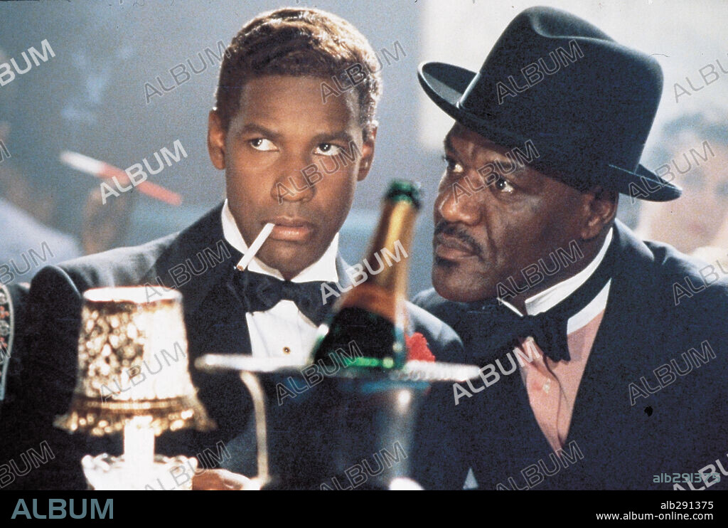 DELROY LINDO y DENZEL WASHINGTON en MALCOLM X, 1992, dirigida por SPIKE LEE. Copyright WARNER BROTHERS.