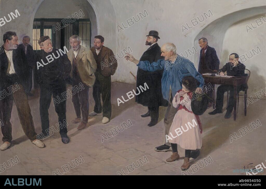 ANTONI FILLOL I GRANELL. Antonio Fillol/ El Sátiro, 1906. Óleo sobre lienzo.