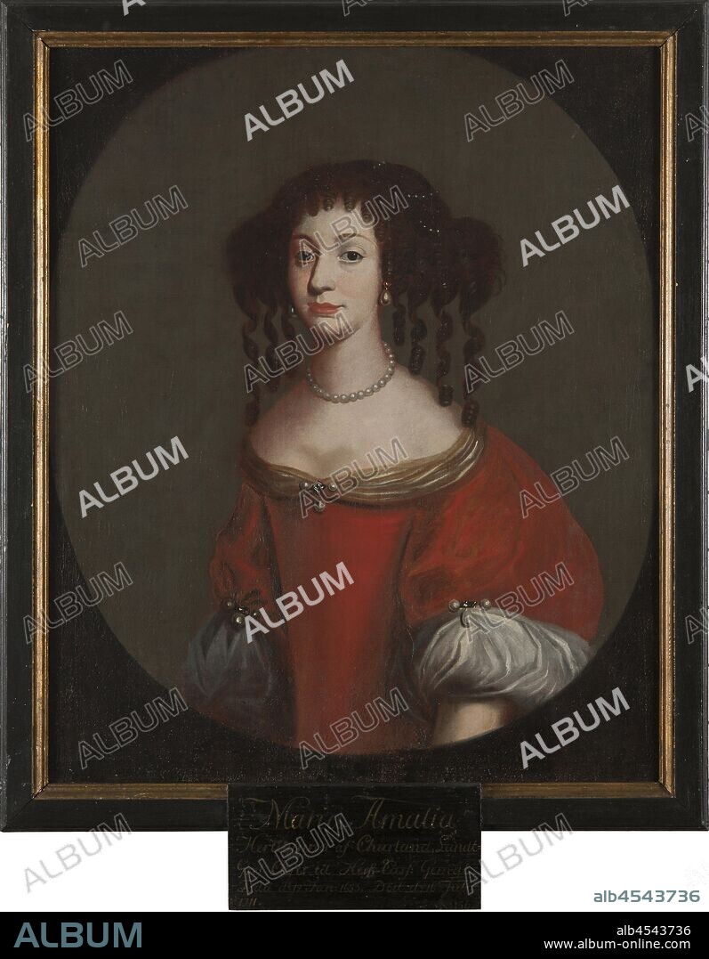 Maria Amalia, Princess of Kurland, painting, oil on canvas, Height, 90 cm (35.4 inches), Width, 74 cm (29.1 inches).