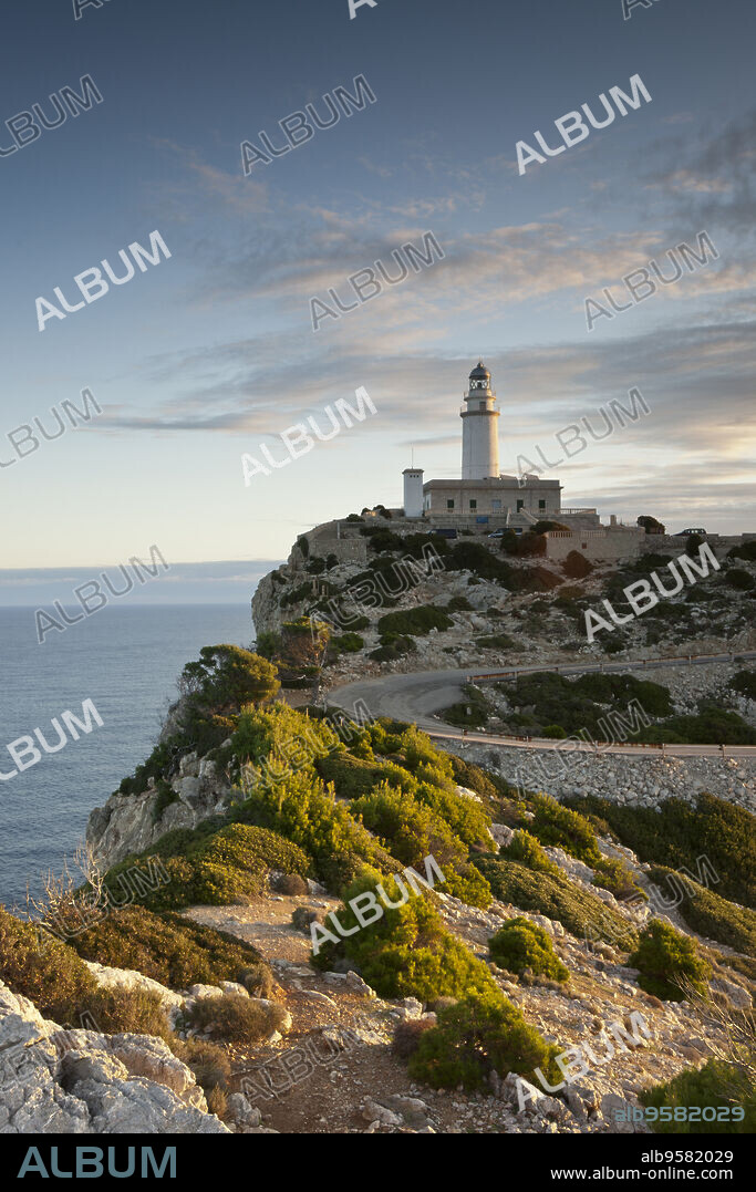 Faro de Formentor. Peninsula de Formentor. Pollença.Sierra de Tramuntana.Mallorca.Islas Baleares. Spain.