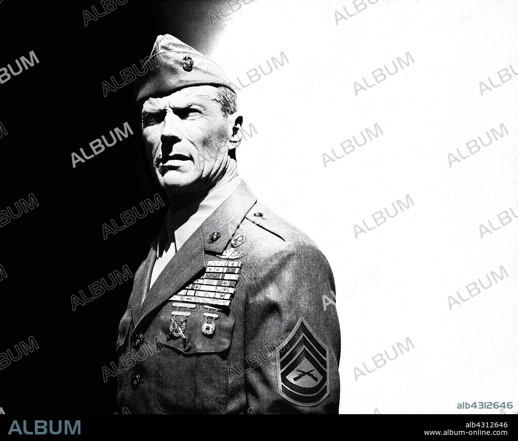 CLINT EASTWOOD dans HEARTBREAK RIDGE, 1986, réalisé par CLINT EASTWOOD. Copyright MALPASO/WARNER BROTHERS.