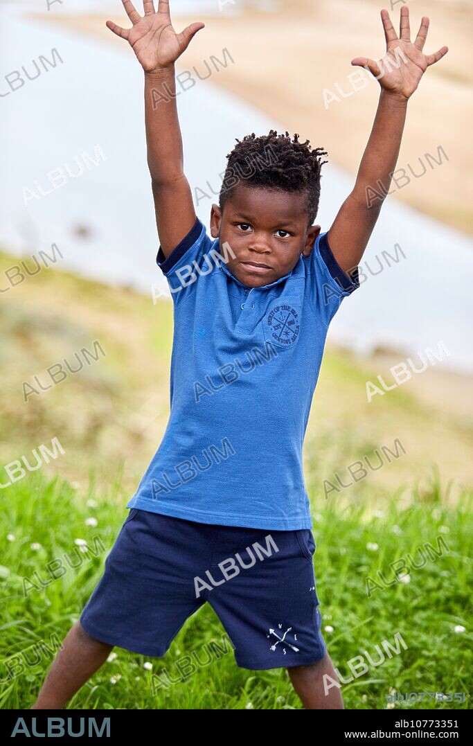 Boy, Marina Urola, Santiago beach, Zumaia, Gipuzkoa, Basque Country, Spain, Europe.