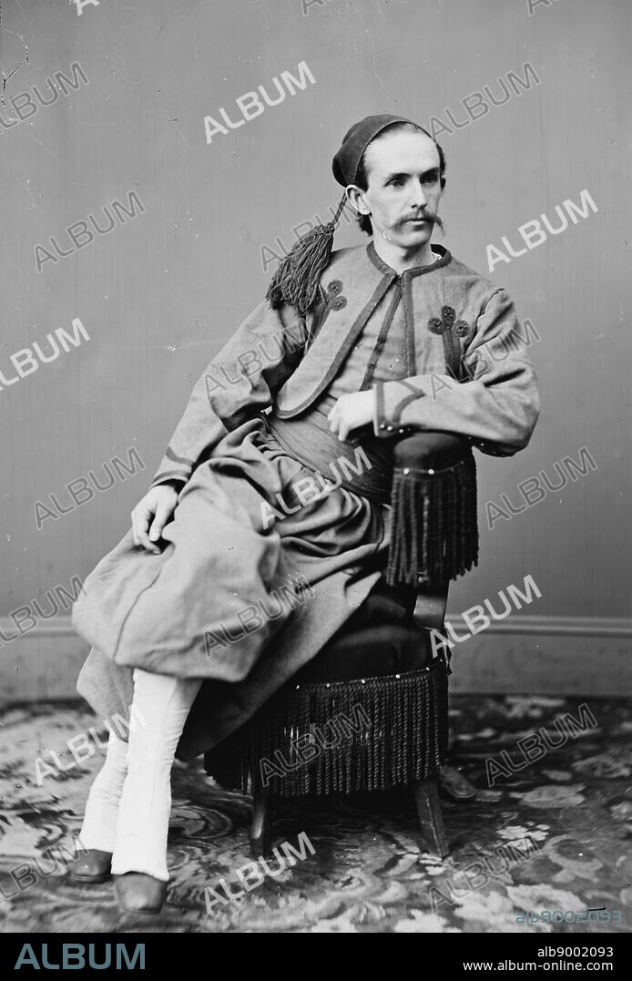 John Harrison Surratt, Jr. (April 13, 1844 April 21, 1916) was accused of plotting with John Wilkes Booth to kidnap U.S. president Abraham Lincoln and suspected of involvement in the Abraham Lincoln assassination. His mother Mary Surratt was convicted of conspiracy and hanged by the United States Federal Government. She owned the boarding house where Booth and fellow conspirators planned the scheme. John Harrison Surratt, Jr. avoided arrest immediately after the assassination by fleeing the country. He served briefly as a Papal Zouave before his arrest and extradition. By the time he returned to the United States the statute of limitations had expired on most of the potential charges and he was not convicted. 1865.