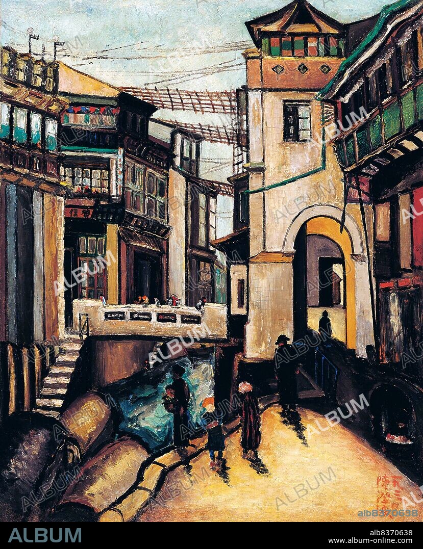 Tan Ting-pho (Chen Chengbo; Peh-oe-ji: Tan Teng-pho; February 2, 1895 March 25, 1947), was a well-known Taiwanese painter. In 1926, his oil painting <i>Street of Chiayi</i> was featured in the seventh Empire Art Exhibition in Japan, which was the first time a Taiwanese artist's work was displayed at the exhibition.<br/><br/>. Tan devoted his life to education and creation, and was greatly concerned about the development of humanist culture in Taiwan. He was not only devoted to the improvement of his own painting, but also to the promotion of the aesthetic education of the Taiwanese people. He was murdered as a result of the February 28 Incident, a 1947 popular uprising in Taiwan which was brutally repressed by the Kuomintang (KMT).