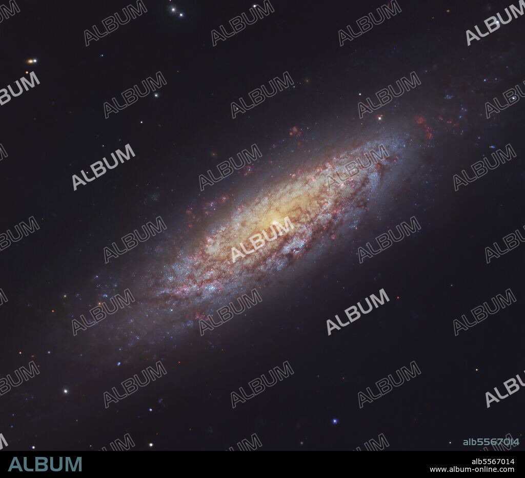 NGC 6503, spiral galaxy in the constellation Draco.