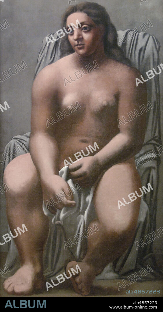 PABLO PICASSO. Pablo Ruiz Picasso (1881-1973). Pintor español. Gran Bañista,1921. Oleo sobre lienzo (182 x 101 cm). Museo de La Orangerie. París. Francia.