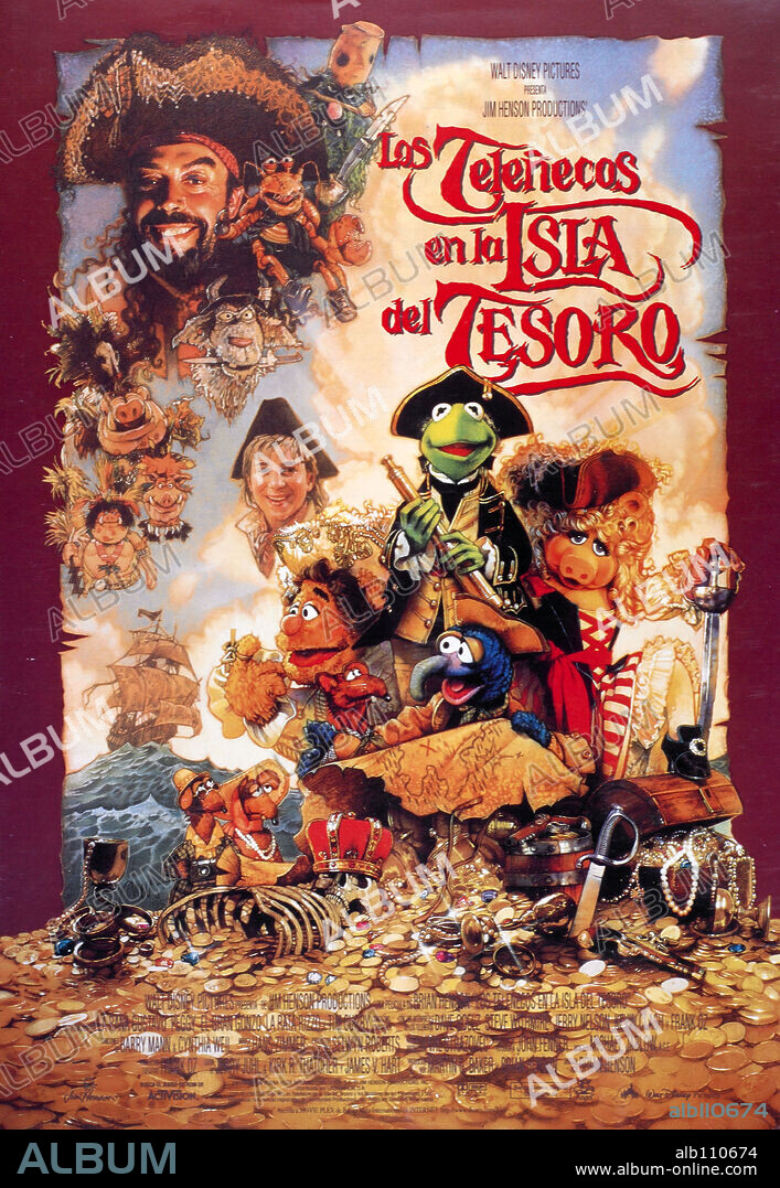 Affiche de MUPPET TREASURE ISLAND, 1996, réalisé par BRIAN HENSON.
