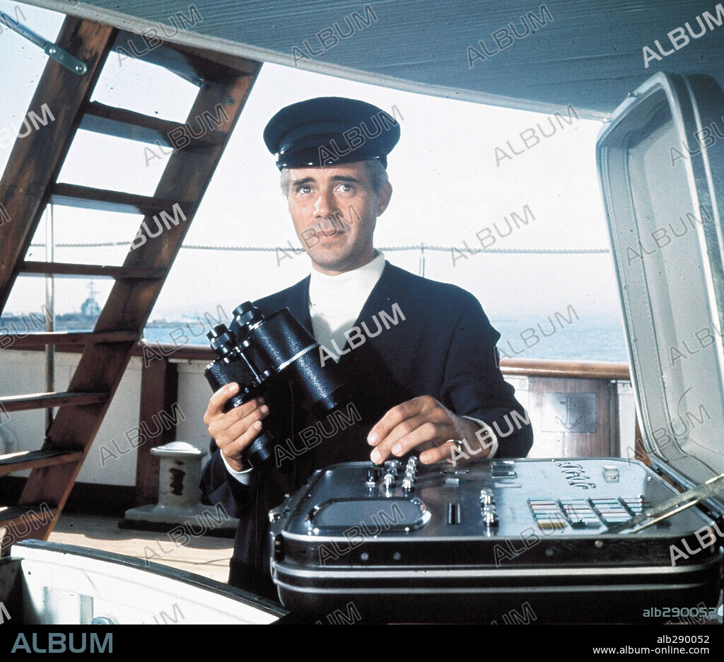 DIRK BOGARDE in MODESTY BLAISE, 1966, directed by JOSEPH LOSEY. Copyright 20TH CENTURY FOX.